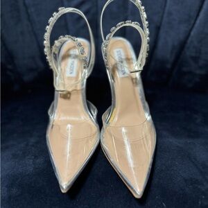 Elegant Silver Women's Shoes